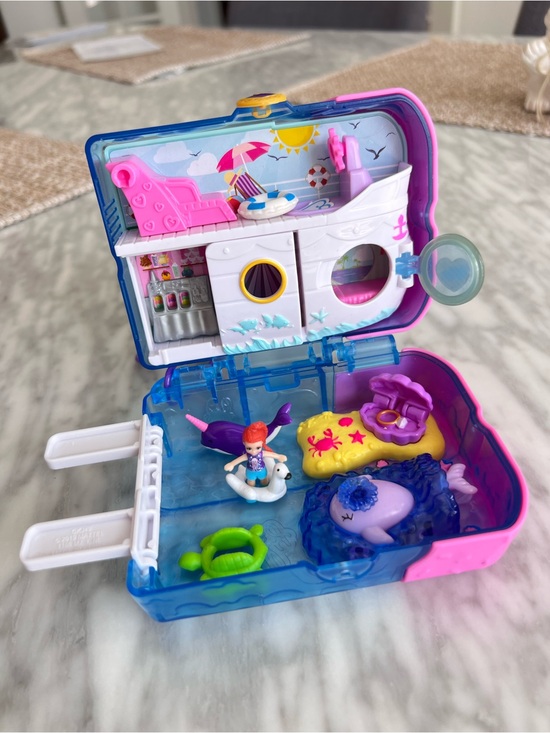 Mattel Other - Polly Pocket Pocket World Sweet Sails Cruise Ship Compact Playset